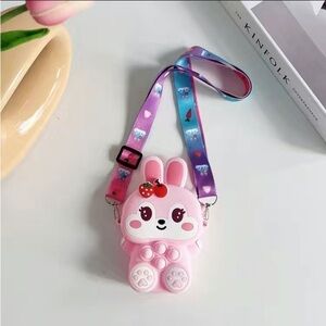 NWT-PINK BUNNY CROSSBODY
